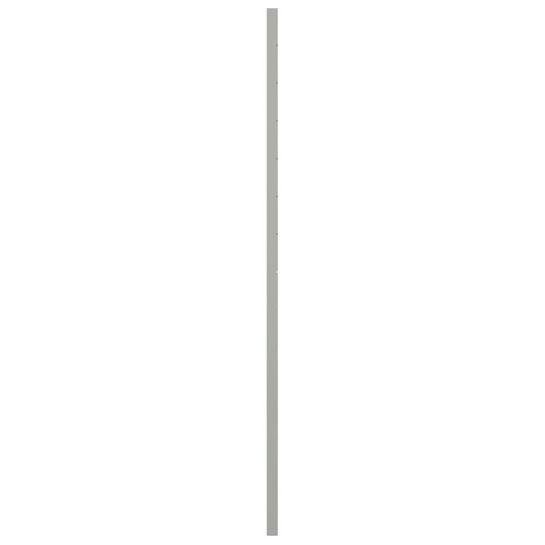 Ekena Millwork True Fit PVC Horizontal Slat Modern Style Fixed Mount Shutters, Hailstorm Gray, 12W x 27H, PR - TFP001HZ12X027ST