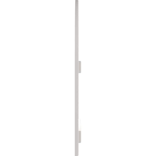 Ekena Millwork True Fit PVC, Four Board Arch Top Joined Board-n-Batten Shutters, Unfinished, 21 1/2W x 103H, PR - TFP101BA21X103UN