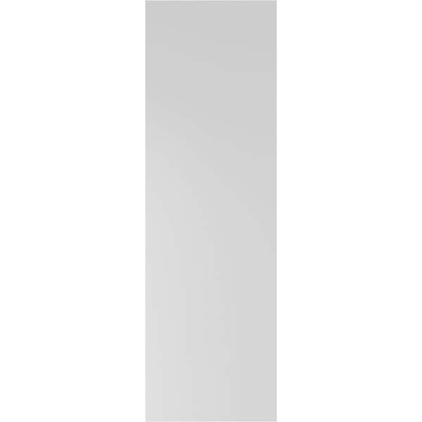 Ekena Millwork True Fit PVC Two Equal Raised Panel Shutters, Thermal Green, 15W x 74H, PR - TFP101RPF15X074FG