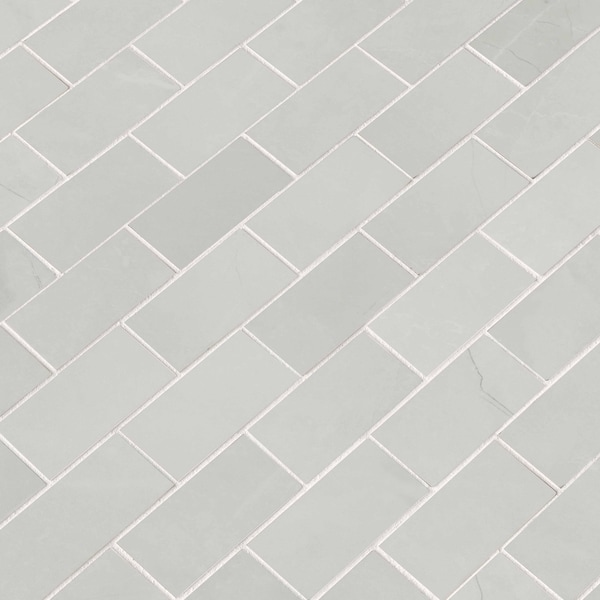 Msi Sande Ivory 12 In. X 12 In. X 10Mm Polished Porcelain Mesh Mounted Mosaic Tile, 8PK - ZOR-PT-0519