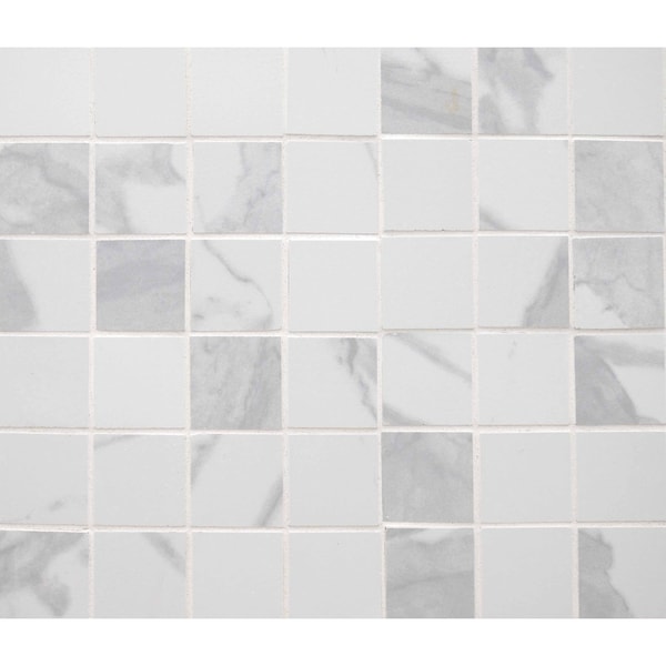 Msi Eden Statuary SAMPLE Matte Porcelain Mesh-Mounted Mosaic Tile - ZOR-PT-0173-SAM