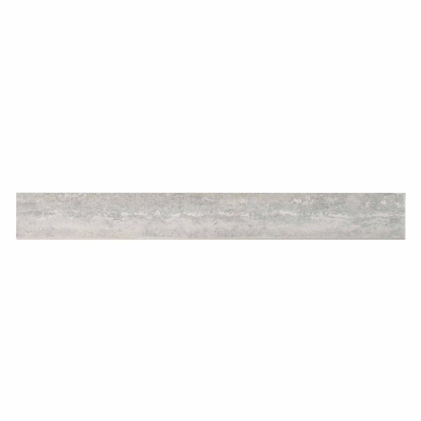 Msi Veneto Gray Bullnose SAMPLE Matte Porcelain Wall Tile - ZOR-PT-TR-0146-SAM