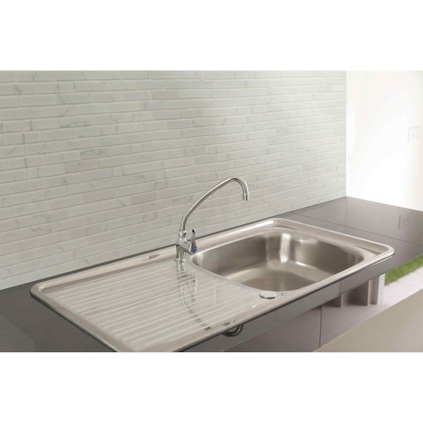 Msi Carrara 11.81 In. X 12.01 In. X 6Mm Matte Mosaic Marble Floor And Wall Tile, 15PK - ZOR-PT-0631