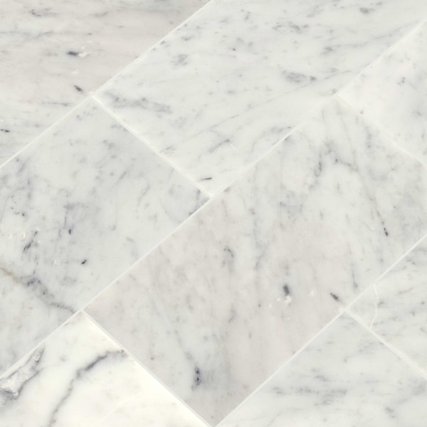 Msi Carrara White 6" X 12" Polished Marble Floor And Wall Tile, 10PK - ZOR-NS-0066