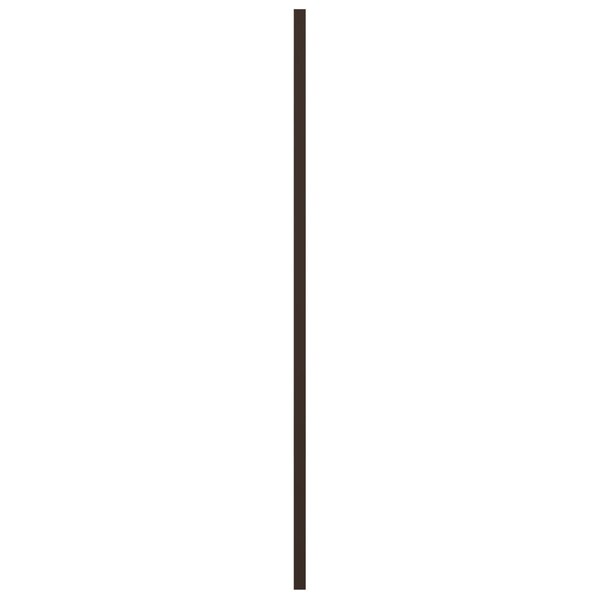 Ekena Millwork True Fit PVC Horizontal Slat Framed Modern Style Fixed Mount Shutters, Raisin Brown, 12W x 38H, PR - TFP001HF12X038TB