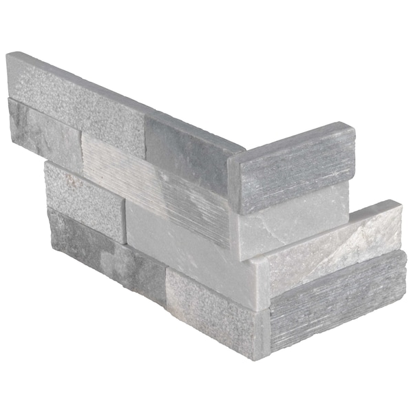 Msi Rockmount Alaska Gray Ledger Panel SAMPLE Spliface Natural Marble Wall Tile - ZOR-PNL-0110-SAM