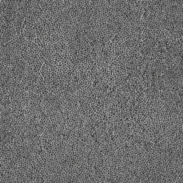Msi Noir Ash Mini Pebble 12  in. X 12  in. Tumbled Marble Mosaic Floor And Wall Tile, 10PK - ZOR-MD-0629