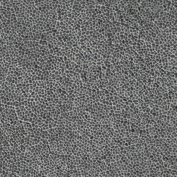 Msi Noir Ash Mini Pebble 12  in. X 12  in. Tumbled Marble Mosaic Floor And Wall Tile, 10PK - ZOR-MD-0629