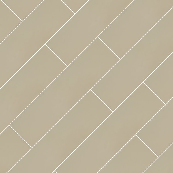 Msi Basix Fawn Sample Glossy Ceramic Subway Wall Tile - ZOR-PT-0708-SAM