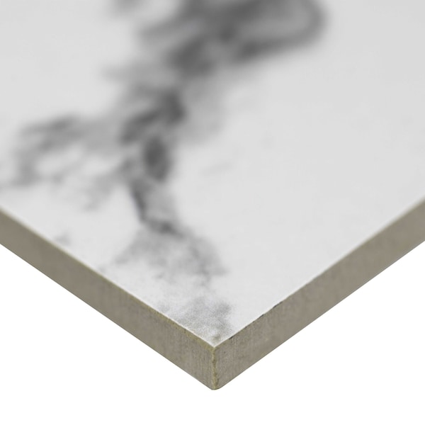 Msi Pietra Statuario 24 X 24 Polished Porcelain Field Tile, 4PK - ZOR-PT-0160