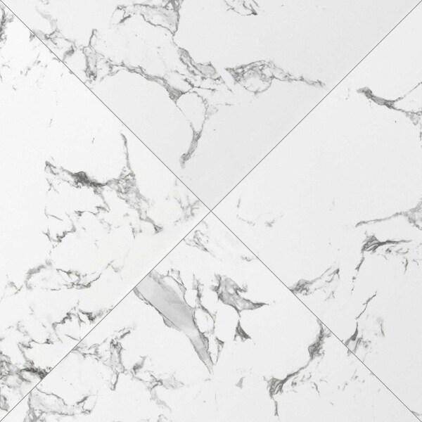 Msi Pietra Statuario 24 X 24 Polished Porcelain Field Tile, 4PK - ZOR-PT-0160