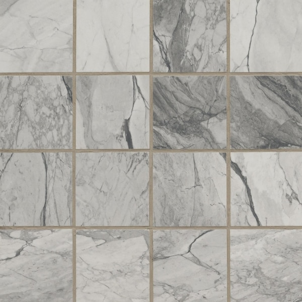 Msi Kaya Onda Gray Sample Matte Porcelain Mosaic Tile - ZOR-MD-0547-SAM