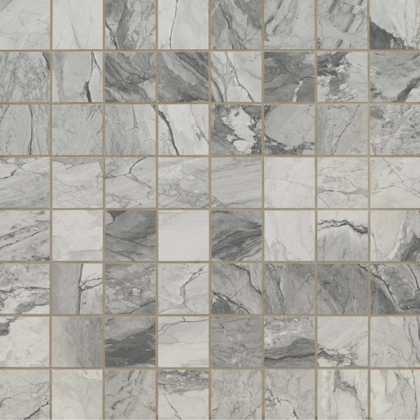 Msi Kaya Onda Gray Sample Matte Porcelain Mosaic Tile - ZOR-MD-0547-SAM