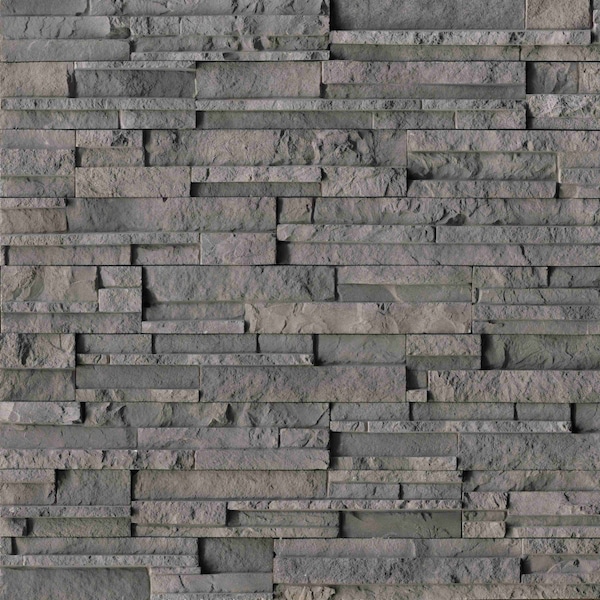 Msi Sandown Silver Pattern Varying Length Natural Concrete Wall Tile - ZOR-PNL-0173