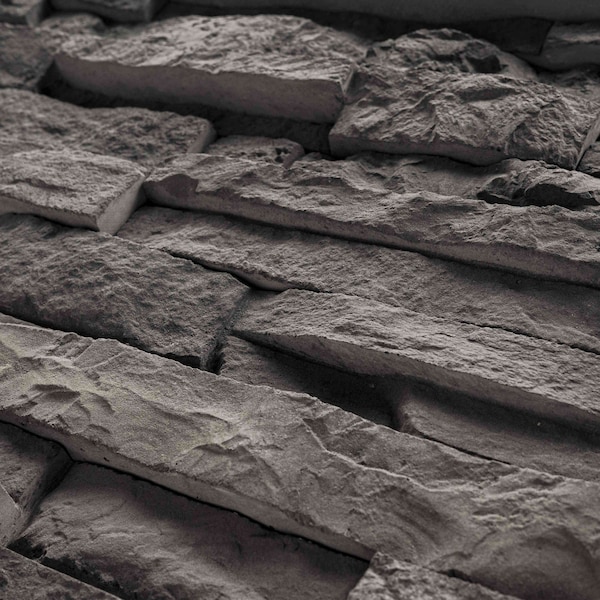 Msi Sandown Silver Pattern Varying Length Natural Concrete Wall Tile - ZOR-PNL-0173