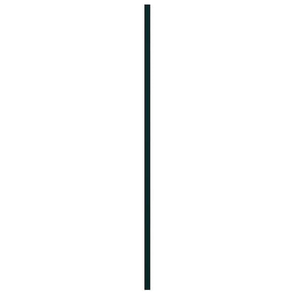Ekena Millwork True Fit PVC San Antonio Mission Style Fixed Mount Shutters, Thermal Green, 12W x 34H, PR - TFP001ST12X034FG