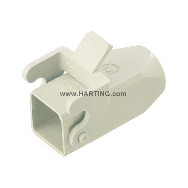Adaptador de acoplamiento para capucha Harting Han A en termoplástico M20, paquete de 10 - 19200030720