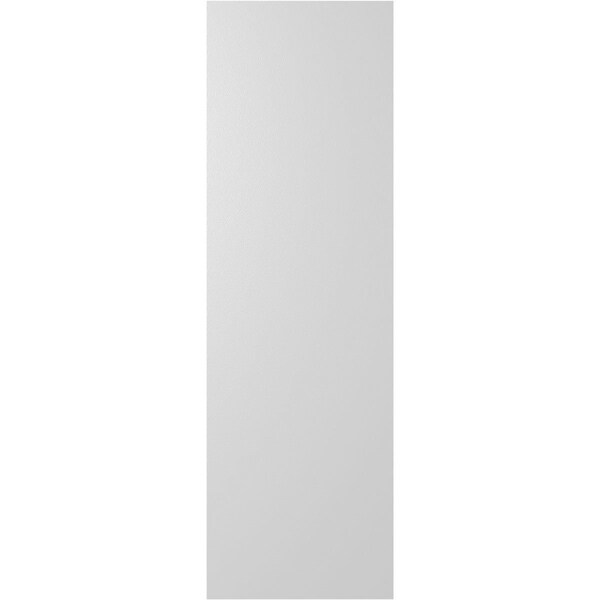 Ekena Millwork True Fit PVC Farmhouse/Flat Panel Combination Fixed Mount Shutters, Track Green, 18W x 58H, PR - TFP101FC18X058TG