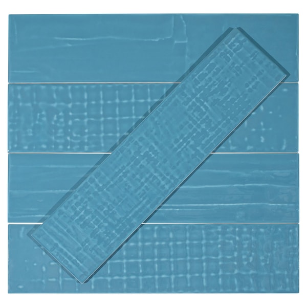 Andova Tiles SAMPLE-Perfecto Straight Edge Ceramic Metal Look Tile - SAM-ANDPER819