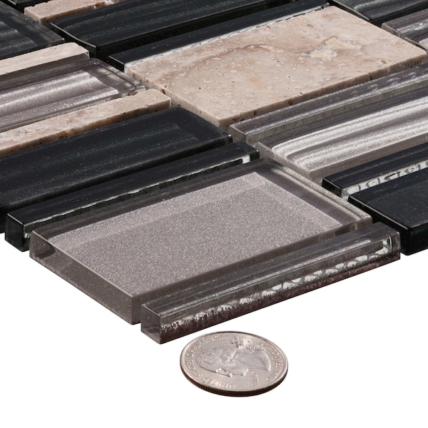 Andova Tiles SAMPLE-Vivika Glass and Stone Mosaic Wall Tile - SAM-ANDVIV951