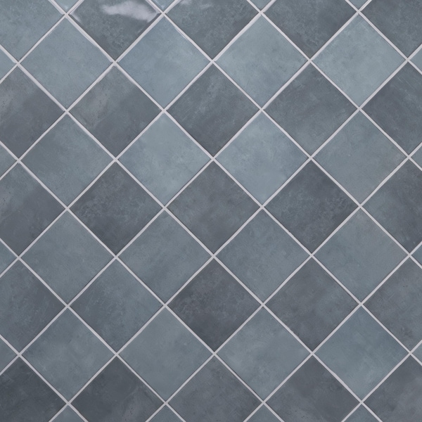 Msi Renzo Denim 5 In. X 5 In. Glossy Ceramic Blue Wall Tile, 60PK - ZOR-PT-0549