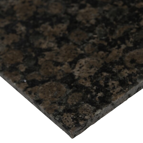 Msi Baltic Brown 12 In. X 12 In. Polished Granite Floor And Wall Tile, 10PK - ZOR-NS-0042
