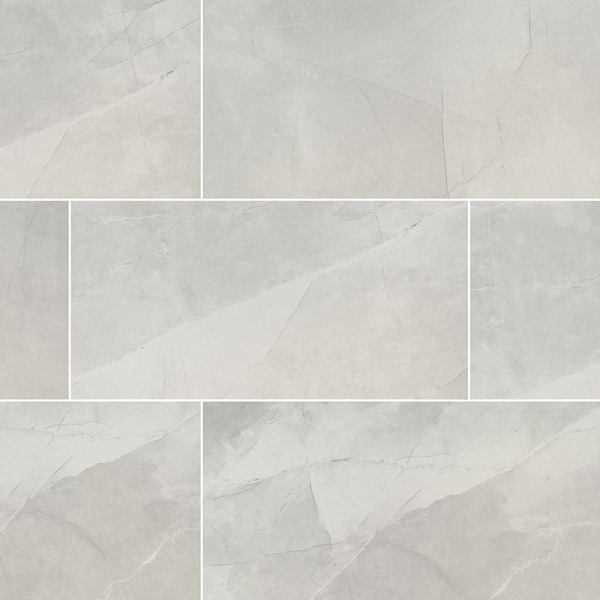 Msi Sande Ivory 24 In. X 48 In. Polished Porcelain Floor And Wall Tile, 2PK - ZOR-PT-0545