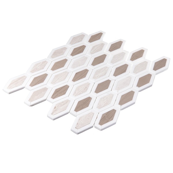 Andova Tiles SAMPLE-2 in. x 3 in. Natural Stone Mosaic Wall & Floor Tile - SAM-ANDMOD902