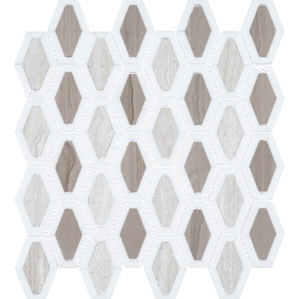 Andova Tiles SAMPLE-2 in. x 3 in. Natural Stone Mosaic Wall & Floor Tile - SAM-ANDMOD902