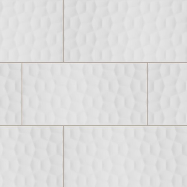 Msi Adella Viso White 12 In. X 24 In. Glazed Ceramic Wall Tile, 7PK - ZOR-PT-0554