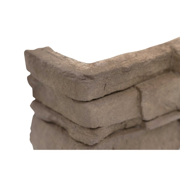 Msi Terrado Peninsula Earth Manufactured Stacked Stone Corner - ZOR-PNL-0107