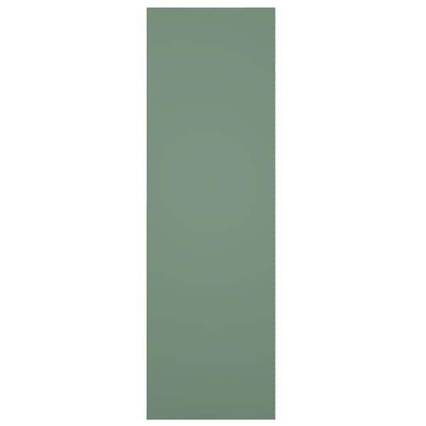 Ekena Millwork True Fit PVC Single X-Board Farmhouse Fixed Mount Shutters, Track Green, 18W x 62H, PR - TFP001FH18X062TG