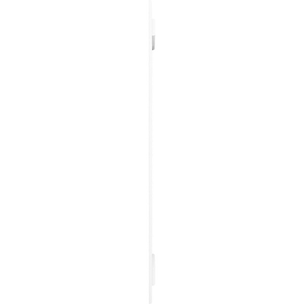 Ekena Millwork True Fit PVC Three Board Spaced Board-n-Batten Shutters, White , 17 1/8W x 79H, PR - TFP101SBF17X079WH