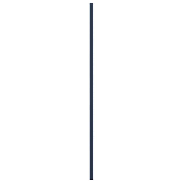 Ekena Millwork 18"W x 68"H True Fit PVC Diagonal Slat Modern Style Fixed Mount Shutters, Starless Night BluePair) - TFP001DG18X068OB