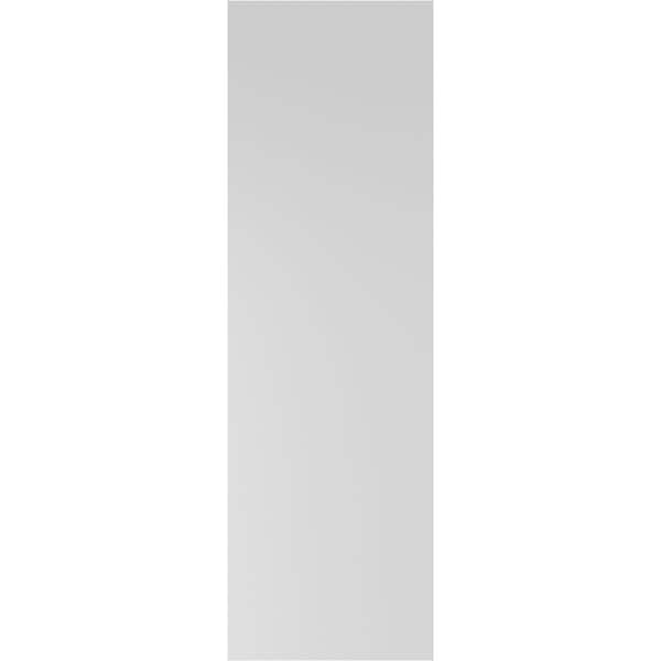 Ekena Millwork True Fit PVC Two Equal Raised Panel Shutters, Starless Night Blue, 15W x 58H, PR - TFP101RPF15X058OB