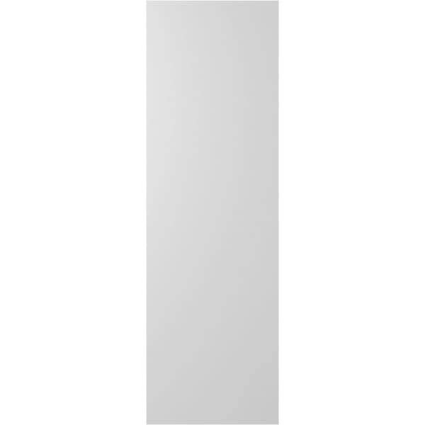 Ekena Millwork True Fit PVC Single Panel Herringbone Modern Style Fixed Mount Shutters, Pure Turquoise, 18"W x 32"H - TFP001HB18X032PT