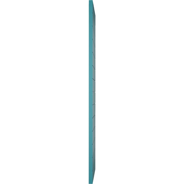 Ekena Millwork True Fit PVC Horizontal Slat Modern Style Fixed Mount Shutters, Antigua, 12W x 28H, PR - TFP001HZ12X028AN