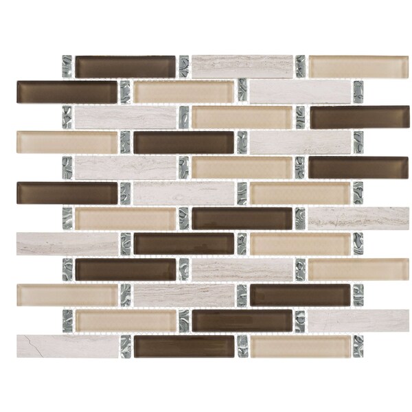 Andova Tiles ANDOVA TILES Saga 1" x 4" Brick Joint Wall Tile - ANDSAG539