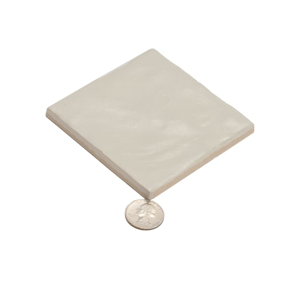 Apollo Tile 60 pack Light Tea Green 4 in. x 4 in. Polished and Honed Ceramic Subway Wall Tile 6.46 sq. ft./case - APLEC71