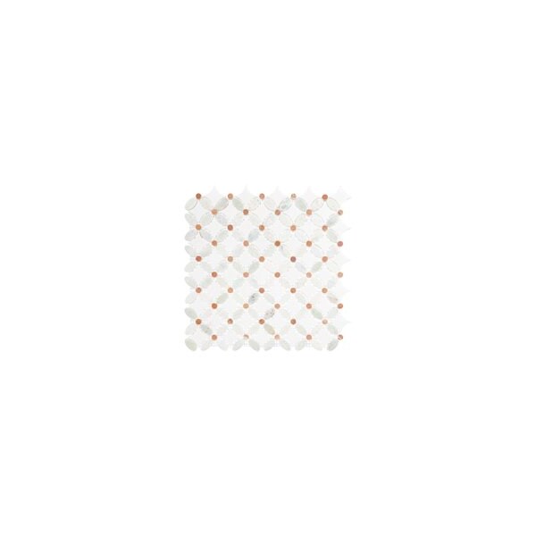 Andova Tiles ANDOVA TILES Martha Natural Stone Marble Look Mosaic Wall & Floor Tile - ANDMART466