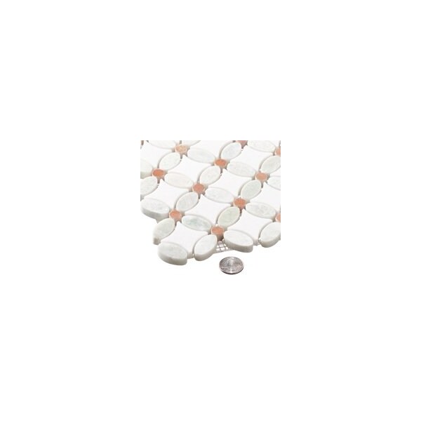 Andova Tiles ANDOVA TILES Martha Natural Stone Marble Look Mosaic Wall & Floor Tile - ANDMART466