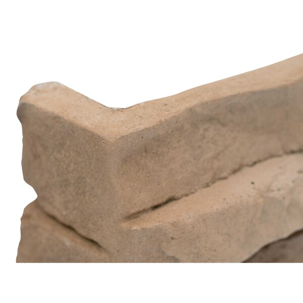 Msi Terrado Peninsula  Sand Manufactured Stacked Stone Corner - ZOR-PNL-0108
