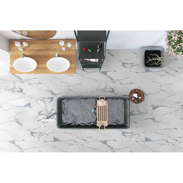 Msi Savoy Azula SAMPLE Polished Porcelain Floor And Wall Tile - ZOR-PT-0209-SAM