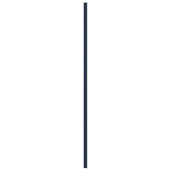 Ekena Millwork True Fit PVC San Antonio Mission Style Fixed Mount Shutters, Starless Night Blue, 12W x 76H, PR - TFP001ST12X076OB