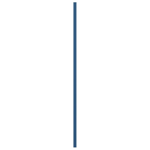 Ekena Millwork True Fit PVC Shaker Fixed Mount Shutters, Sojourn Blue, 15W x 75H, PR - TFP001SK15X075HB