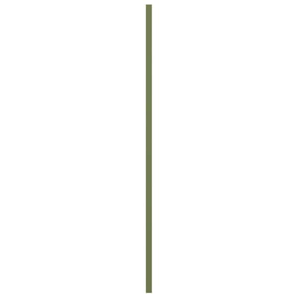 Ekena Millwork True Fit PVC Hastings Fixed Mount Shutters, Moss Green, 18W x 52H, PR - TFP001HS18X052MG