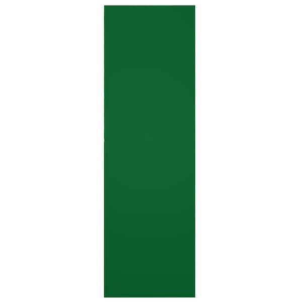 Ekena Millwork True Fit PVC Single Panel Chevron Modern Style Fixed Mount Shutters, Viridian Green, 12W x 57H, PR - TFP001CV12X057HG