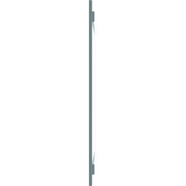Ekena Millwork True Fit PVC Four Board Joined Board-n-Batten Shutters, Peaceful Blue, 21 1/2W x 40H, PR - TFP101BBF21X040SB