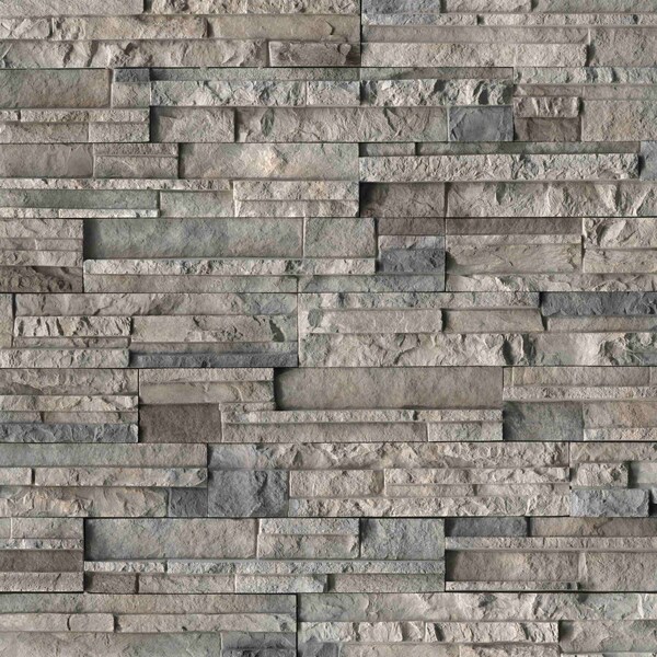 Msi Ashbury Shadow Pattern Varying Length Natural Concrete Wall Tile - ZOR-PNL-0167