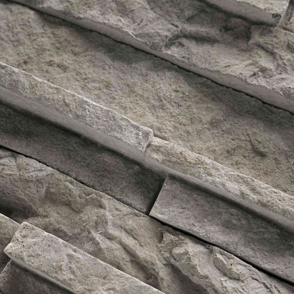 Msi Ashbury Shadow Pattern Varying Length Natural Concrete Wall Tile - ZOR-PNL-0167